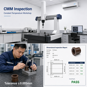 Manguito de Torneado CNC de Precisión PAI para Equipos de Semiconductores con Alta Resistencia a la Temperatura - Product Image 2