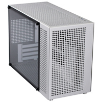 Boîtier de PC MicroATX Mini Tour en aluminium usiné CNC OEM avec fenêtre latérale, surface anodisée, dissipation thermique haute précision