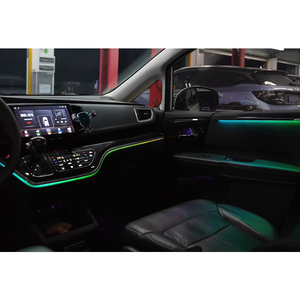 Bande LED RGBIC Premium pour éclairage d'ambiance intérieur de voiture, éclairage d'atmosphère pour Odyssey/ELYSION 2015-2026 - Product Image 3