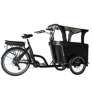 Couverture renforcée en polyester 420D avec coutures étanches et bandes réfléchissantes Tente de pluie <span class=keywords><strong>pour</strong></span> vélo 4 saisons - Product Image 2