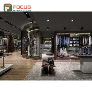 Custom Designer Store Stainless Steel Retail Furniture Factory Clothing Store - Product Image 2