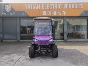 Yatian 2 + 2 सीटर पक्ष द्वारा 4x4 इलेक्ट्रिक गोल्फ कार्ट इलेक्ट्रिक कार - Product Image 6