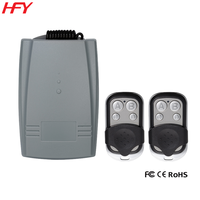 Nuevo Modelo de Interruptor de Control Remoto Inalámbrico WIFI+RF de 2 Canales, 315/433.92MHz, Material ABS y Metal, Código de Aprendizaje para Puerta de Garaje, 1 Año