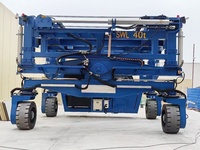 Transpalette à conteneurs robuste avec boîte de vitesses et moteur, capacité de levage de 10m-15m pour la manutention logistique portuaire