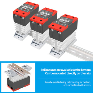 ZTS-25DD trạng thái rắn Relay Set tản nhiệt tích hợp thẻ đường sắt 24v220v <span class=keywords><strong>DC</strong></span> điều khiển <span class=keywords><strong>DC</strong></span> nhiều mô hình zts - Product Image 6