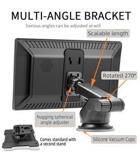 9 بوصة أندرويد MP5 مشغل سيارة لاسلكي شاشة ذكية مشغل سيارة <span class=keywords><strong>Gps</strong></span> ملاحة عالمي محمول شاشة سيارة - Product Image 5