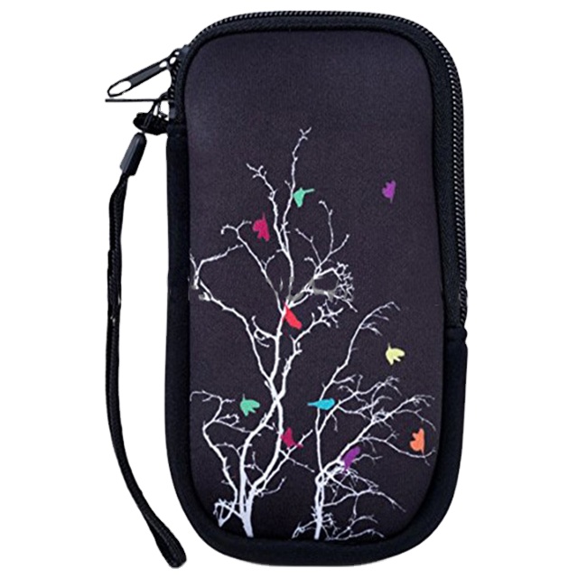 Lowest price customized insulated waterproof neoprene mobile phone pouch