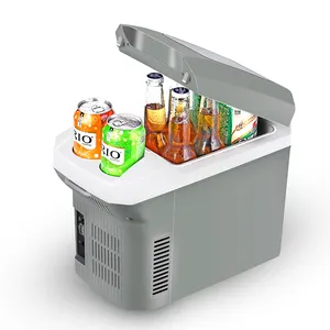 Di động cắm trại Cooler Box Nhiệt Cooler AD Warmer box với vành đai nhà và xe sử dụng tủ lạnh 8L