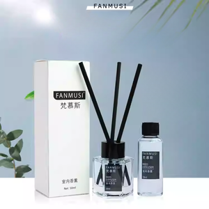 Reduzierter Hotel-Familien-Innenraum Schlafzimmer Reed Aromatherapie Duftspender Geruchsneutralisierend Luftreinigend Alkoholfrei Rattan - Product Image 4