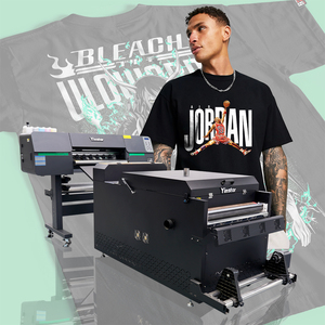 New Genuine Yinstar Digital DTF Printer 600mm 2 Printheads I3200/XP600 Pigment Ink Large Industrial <b>Printing</b> <b>Machine</b> - Product Image 3