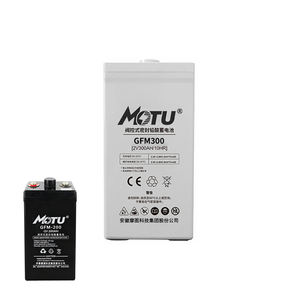 Baterías de alta fiabilidad y alta capacidad MOTU Manufacturer 2V GFM300Ah GFM200Ah, ideales para sistemas UPS de comunicación. - Product Image 1