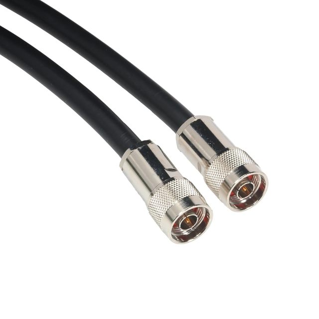 Black RG213 Low Loss Coaxial Cable Type N Male to Male RG213