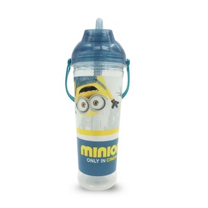 850ml Children's Eco-Friendly <b>Drinking</b> <b>Bottle</b> with <b>Straw</b> and Lid - Product Image 1