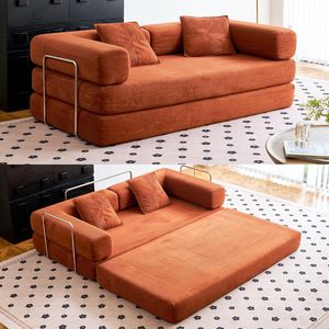 Sofá Cama Modular de Lujo, de Alta Densidad, Compresible, con Tela Moderna, Envasado al Vacío, para Sala de Estar, Muebles para el Hogar - Product Image 5