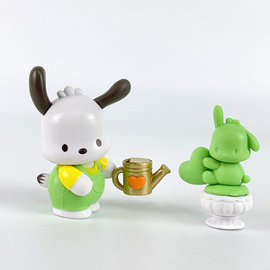 Pochaccos ของเล่นพีวีซีอะนิเมะน่ารักเมโลดี้ดอกไม้สนามหลังบ้านตุ๊กตาพีวีซีเครื่องประดับของขวัญวันเกิด - Product Image 4