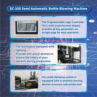 Diseño personalizado Venta caliente Biodegradable Pet Plastic Bottle Making Machine Factory Direct Large Big Bottle Blowing Machine 19l