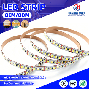 2835 Smd 12V 15W/M Led Strip Light 8Mm Pcb 5M Flexible Led Strip Light for Indoor Ambient Lighting Projects