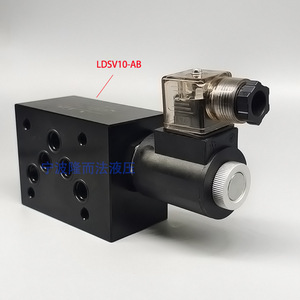 วาล์วโซลินอยด์แบบซ้อน Longerfa รุ่น LDSV10 A B Ab แบบสี่ทาง อลูมิเนียม สำหรับเครื่องจักรไฮดรอลิก - Product Image 3