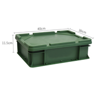 EU4311 HANG NENG Boîte solide multifonctionnelle en plastique, étanche, durable, empilable, emboîtable, recyclable, surface peinte