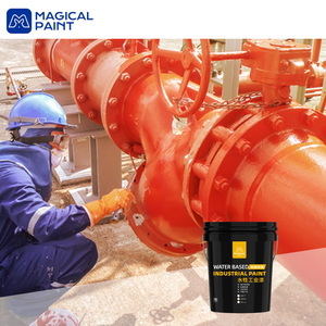 Revêtement liquide acrylique industriel <span class=keywords><strong>Dore</strong></span> blanc 18 kg, monocomposant, séchage rapide 20-15 min, anticorrosion, respectueux de l'environnement - Product Image 3