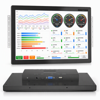 Nouvel écran tactile capacitif industriel LCD de 7'', 10.1'', 13.3'', 15.6'', 21.5'' 16:9 pour l'automatisation industrielle /VGA USB