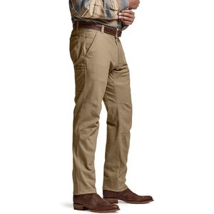 Pantalon utilitaire homme personnalisé, taille mi-haute, style western/cowboy, coupe droite, léger, imperméable, extensible, pour l'extérieur, avec poches - Product Image 2