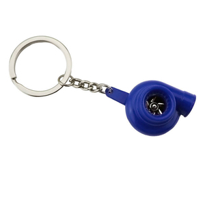 Porte-clés créatif en métal miniature, pièces de voiture : Turbo, Amortisseur, Levier de vitesse, Pendentif - Product Image 2