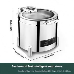 Cuisinière électrique commerciale pour soupes d'hôtel 220V, machine de fabrication de produits céréaliers - Product Image 6