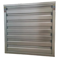 1220 Typ Industrieller Axialer Abluftventilator 220V/380V Edelstahlflügel Kugellager Wandmontage