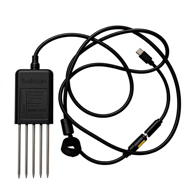 Wireless Data Transmission ESP32 Soil Quality Analysis Nutrient Sensing Technology Digital Agriculture Sustainable