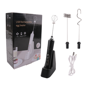Batidor de leche <span class=keywords><strong>el</strong></span>éctrico de mano, vaporizador de leche recargable, original, usb, mango minion - Product Image 1