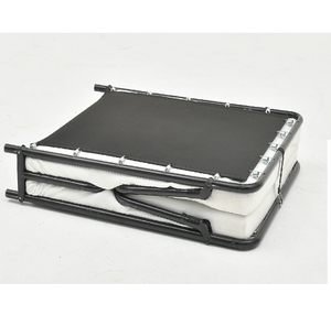 Cadre de lit plateforme en métal réglable pleine taille Z-11 ENKE avec rangement pour chambre d'appartement, moderne et pliable, fabriqué au Vietnam - Product Image 3