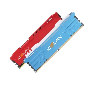 ICOOLAX New Release RGB Light DDR4 RAM 4GB/8GB/16GB/32GB Desktop Gaming Memory 3600mhz Frequency ECC PC/Computer Bulk Stock