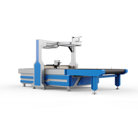 Mesin Pemotong Otomatis CNC CCD Pisau Osilasi 1625 Plus untuk Produk Kulit dengan Proyektor