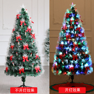 Arbre <span class=keywords><strong>de</strong></span> <span class=keywords><strong>Noël</strong></span> <span class=keywords><strong>de</strong></span> luxe en fibre optique pré-éclairé dense en gros <span class=keywords><strong>pas</strong></span> <span class=keywords><strong>cher</strong></span> lumière extérieure maison décoration <span class=keywords><strong>de</strong></span> <span class=keywords><strong>noël</strong></span> fabrication en Chine - Product Image 6