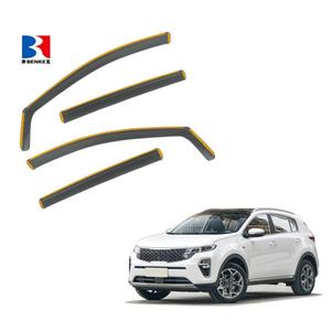 Pare-soleil pour Kia Kx5 2016-2021, déflecteur injecté en PC pour visière de fenêtre intégrée - Product Image 1