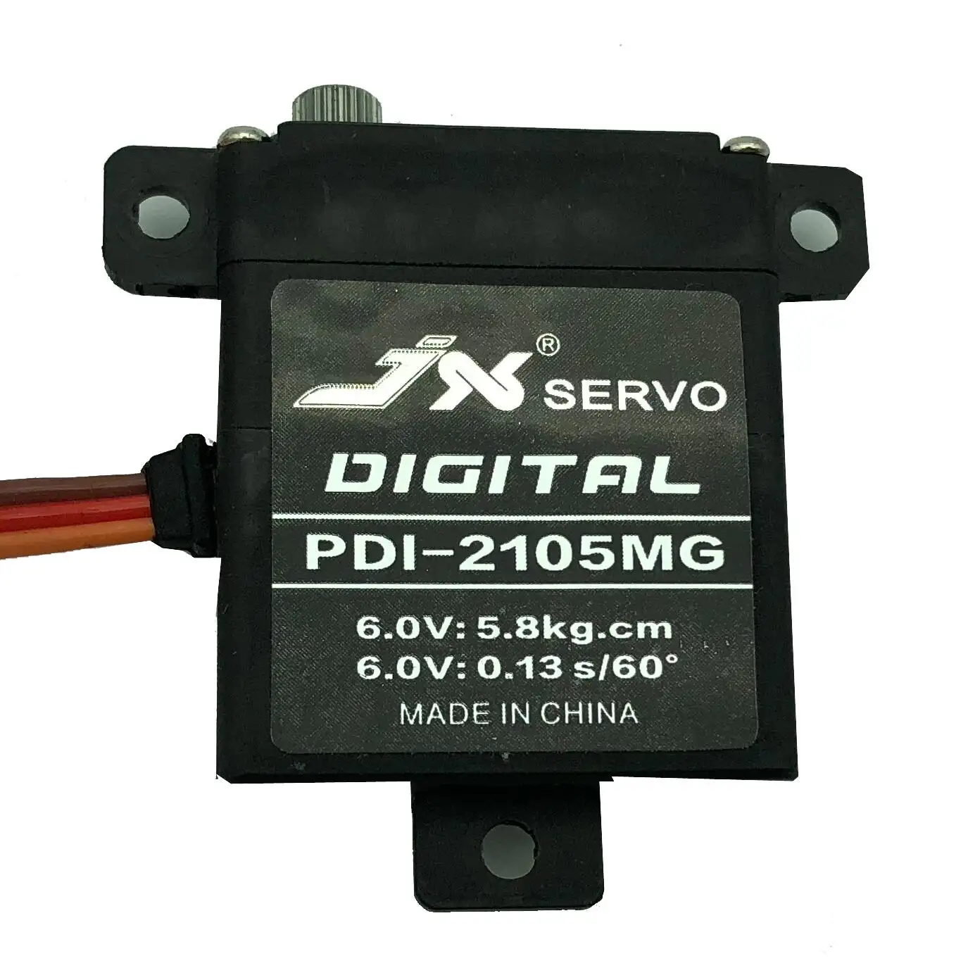 JX-Mini Servomotor Digital de Gran Torque, Engranaje de Metal de 5,8 kg, para RC, Avión de Ala Fija, Helicóptero, Modelo de Juguete