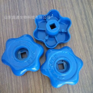 <b>Powder</b> Coated <b>Aluminum</b> Handwheels Available in Multiple Colors Featuring Hexagonal and Octagonal Designs - Product Image 5