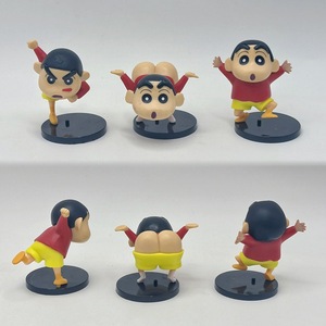6 unids/set Anime Crayon Shin-Chan <span class=keywords><strong>Himawari</strong></span> colección PVC Modelo figura de acción animación lindos juguetes de muñeca - Product Image 6