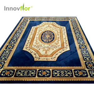 Tapis moderne en laine brodé, grands carreaux, 600x600 100x100, pour maison japonaise, type indien, broderie, prix en gros - Product Image 2