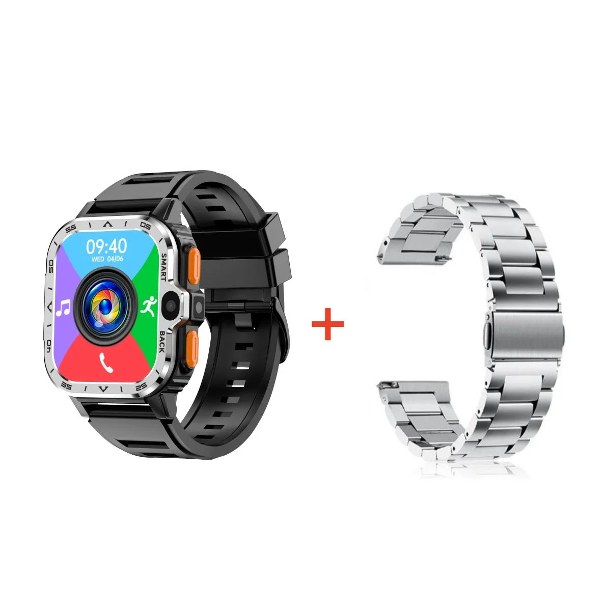 argenté avec 2 bretelles