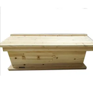 Benefitbee African style bee keeping wooden top bar hive for sale