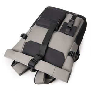 Custom OEM Men's Waterproof Roll Top Large Office Laptop Bags <b>Backpack</b> Unisex Casual Sports Travel School Student <b>Backpack</b> - Product Image 5