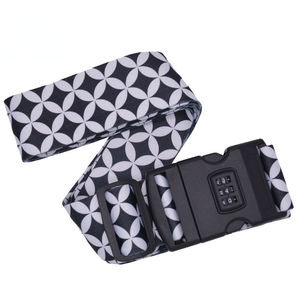 <span class=keywords><strong>Sangle</strong></span> de bagage personnalisée en polyester 5*180 CM avec serrure à <span class=keywords><strong>code</strong></span> pour <span class=keywords><strong>valise</strong></span>, <span class=keywords><strong>sangle</strong></span> de bagage réglable fixe avec serrure à <span class=keywords><strong>code</strong></span> - Product Image 5