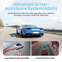 WDR Venture Full HD 1080p Enregistreur Vision Nocturne Voiture Dvr Wifi Caméra de Voiture Gps Voiture Dash Cam 4K 3 Canaux avec ADAS pour Moto