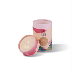 Boîte d'emballage cylindre en papier dur écologique, 10 pièces, boîtes d'emballage avec tubes - Product Image 2