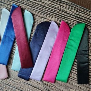 Sac cadeau en satin de soie personnalisé avec logo, pochette de protection pour éventail pliant, idéal pour mariage, Noël, Nouvel An, emballage et conditionnement - Grande Vente - Product Image 3