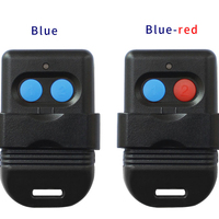 Télécommande RF à 2 boutons avec commutateur DIP, 433 MHz, 315 MHz, ouvre-porte de garage sans fil, porte-clés avec module récepteur