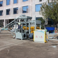 Machine à fabriquer des blocs hydrauliques automatiques QT4-15 pour pavés en béton