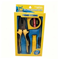 Ensemble d'outils à main G818, Kits d'outils à main, Tournevis, Couteau, Brosse, Pince, Marteau, Ruban adhésif, Produit à 1 $, Série 1$ Matériel et Outils